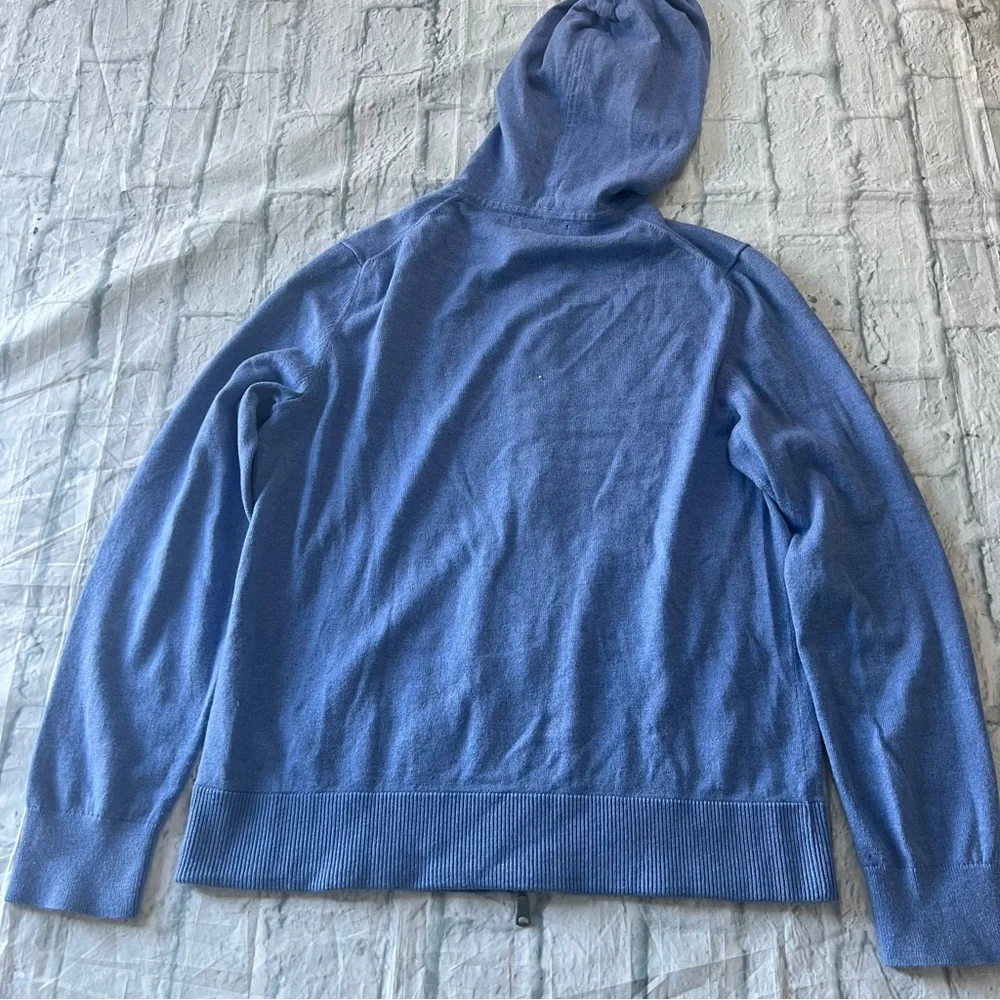 Banana Republic Hooded Jacket Cashmere Cotton Blend Full Zip
